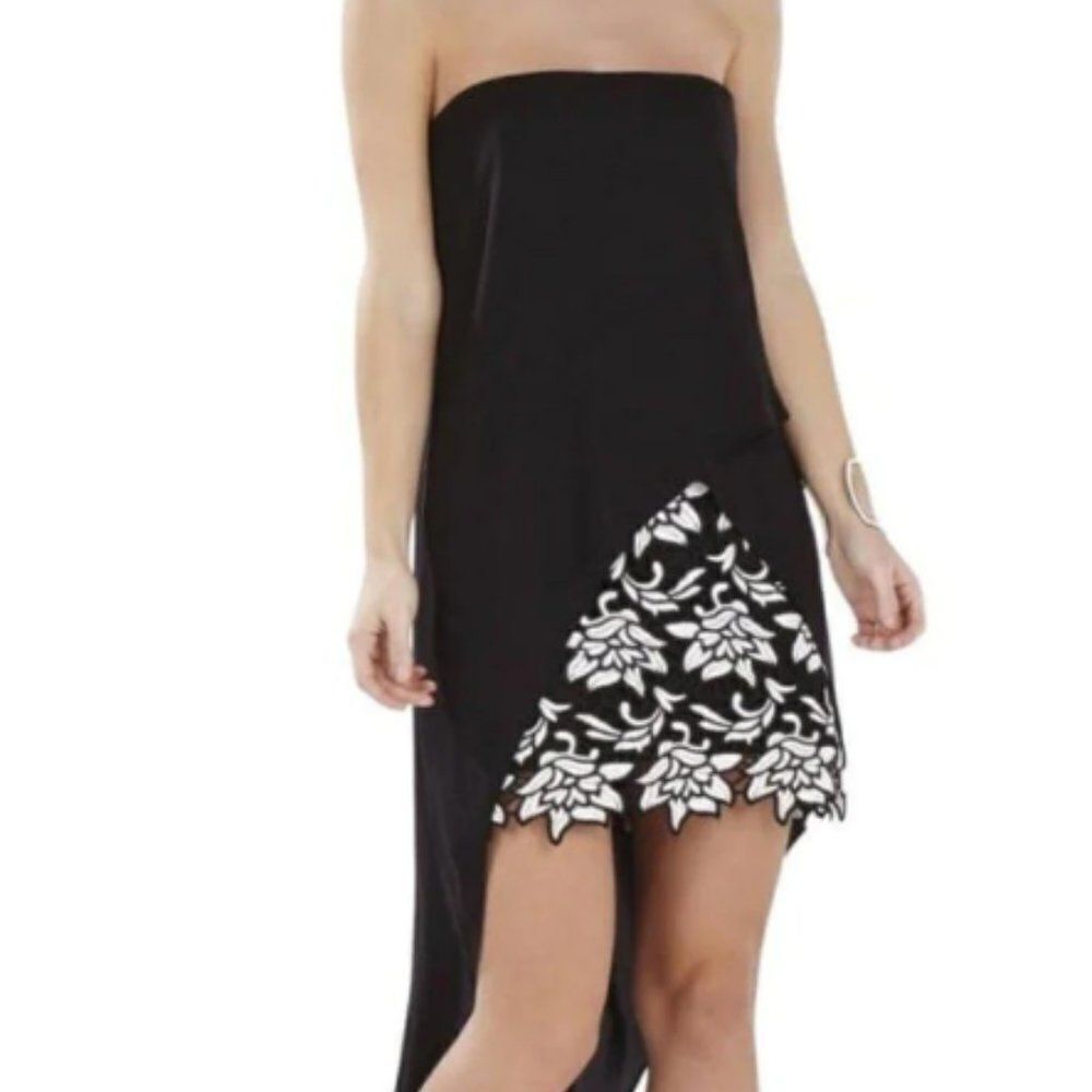BCBGmaxazria krystin dress size 4 strapless